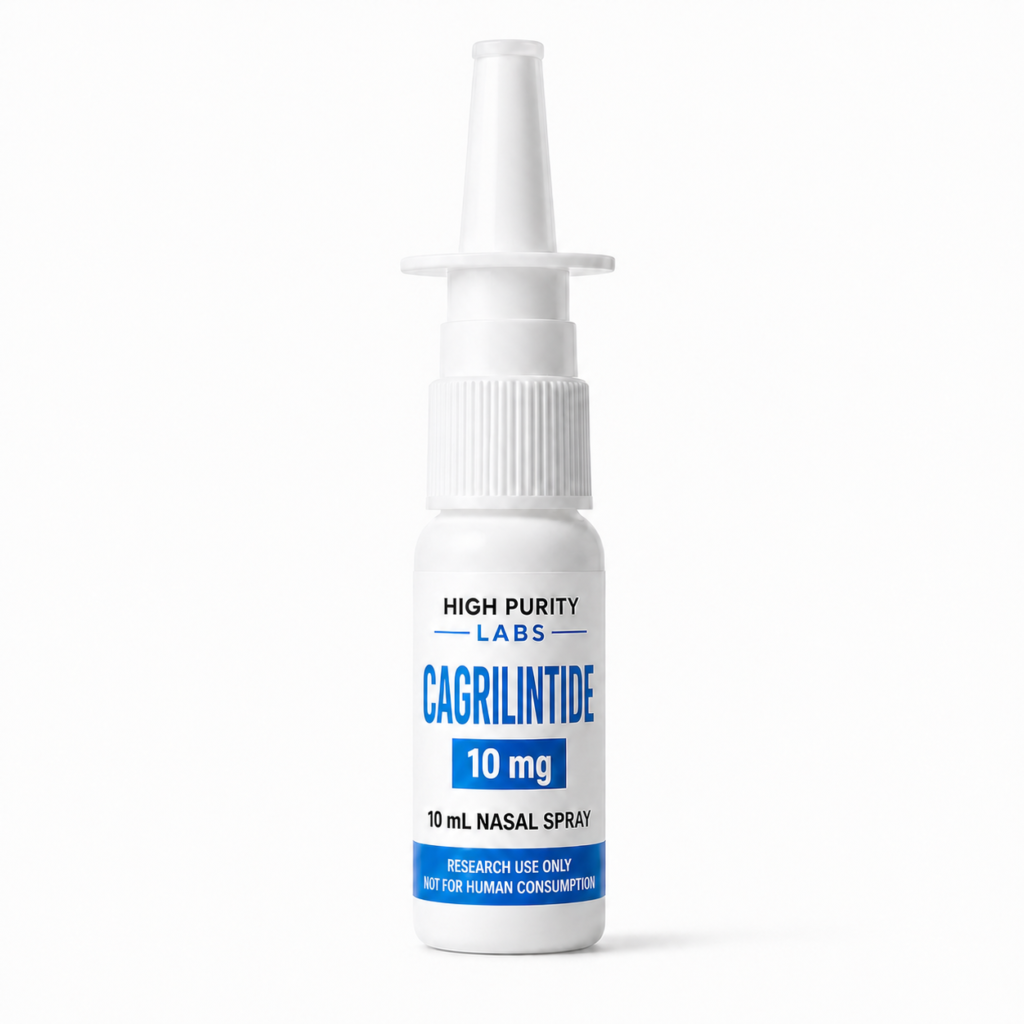 High Purity Labs Cagrilintide 10 mg research spray bottle