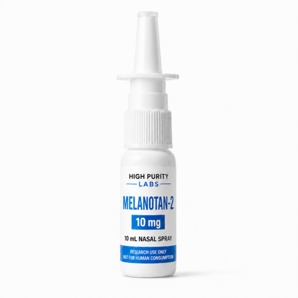 High Purity Labs Melanotan-2 10 mg research spray bottle