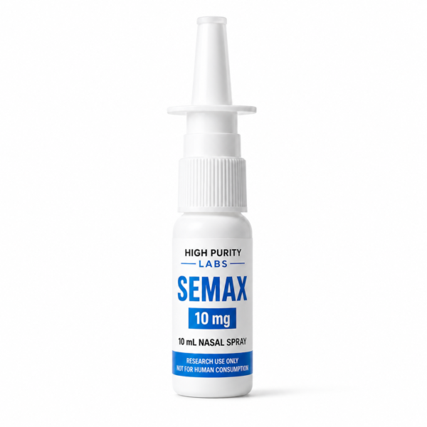 High Purity Labs Semax 10 mg research spray bottle