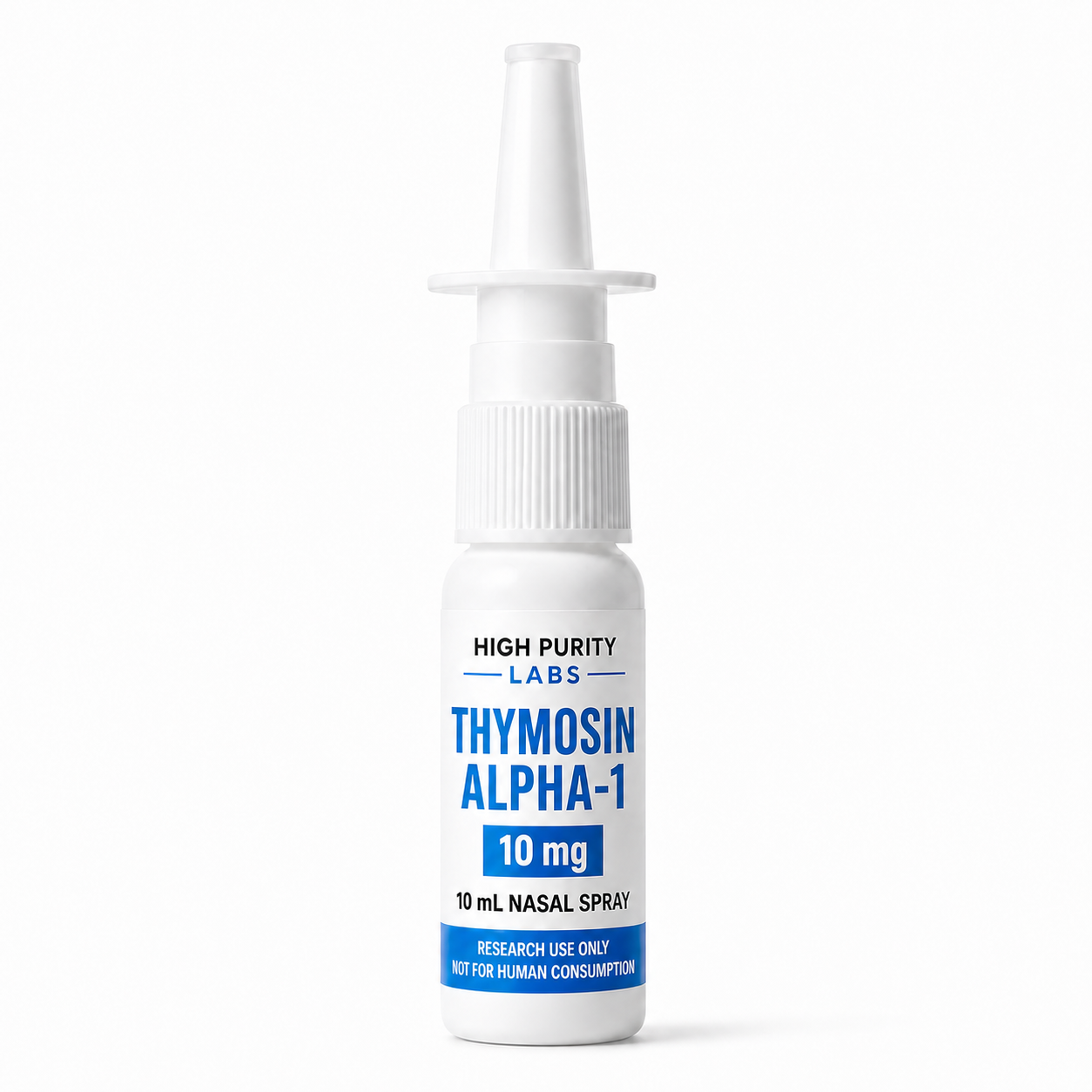 High Purity Labs Thymosin Alpha-1 10 mg research spray bottle